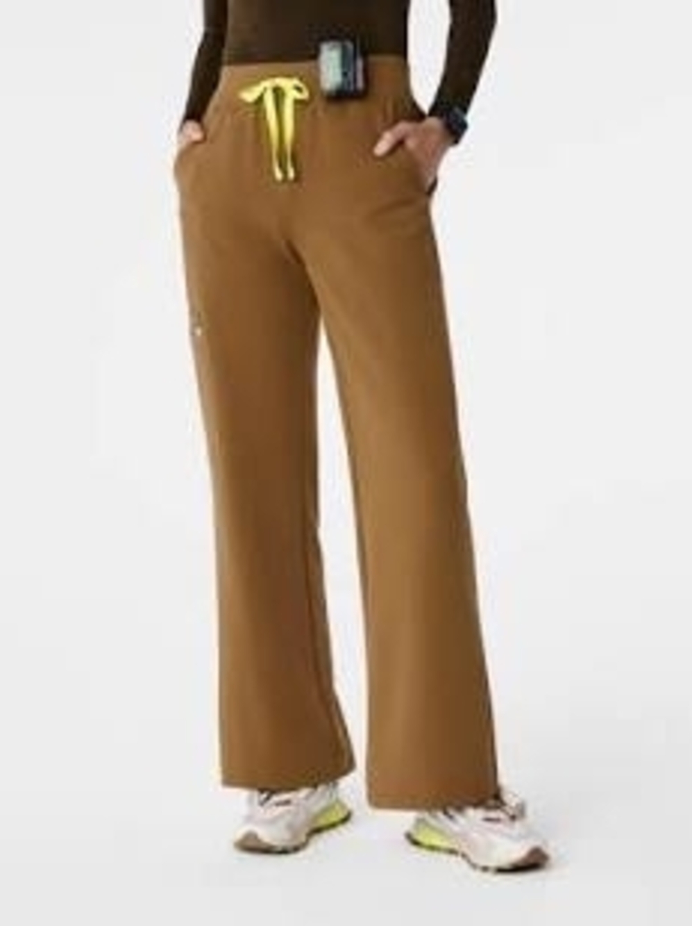 Figs Earth High Waisted Isabel Wide Leg Scrub